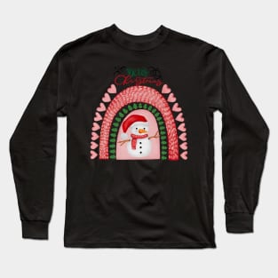 Rainbow Christmas Long Sleeve T-Shirt